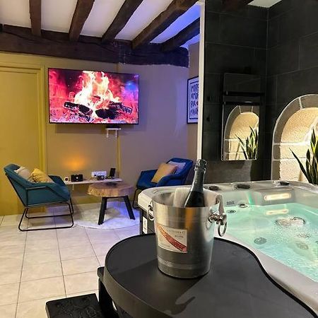 L'Etreinte, Gite De Charme Avec Jacuzzi Interieur Et Sauna Guéméné-sur-Scorff 외부 사진