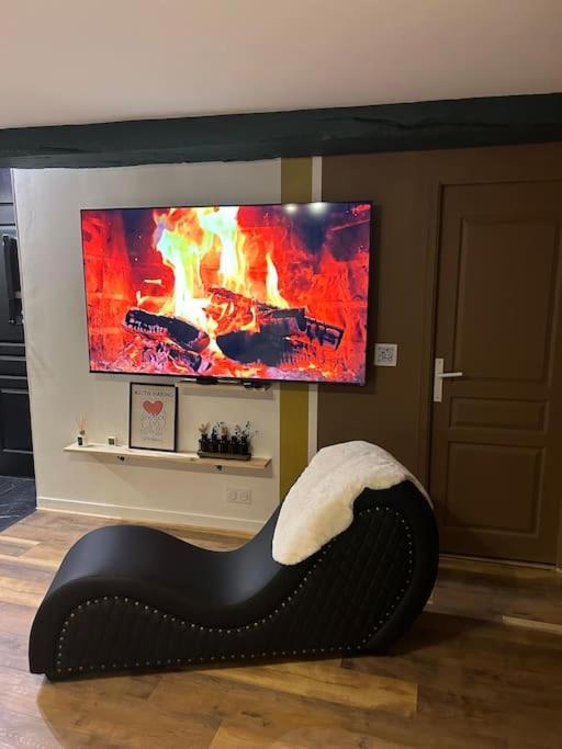 L'Etreinte, Gite De Charme Avec Jacuzzi Interieur Et Sauna Guéméné-sur-Scorff 외부 사진