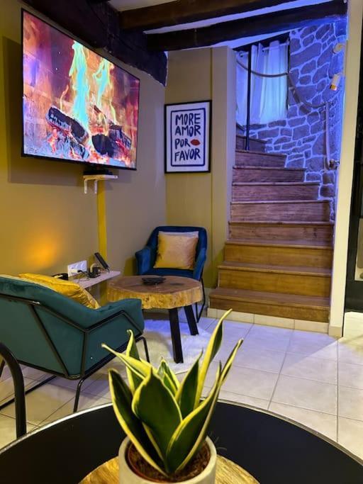 L'Etreinte, Gite De Charme Avec Jacuzzi Interieur Et Sauna Guéméné-sur-Scorff 외부 사진
